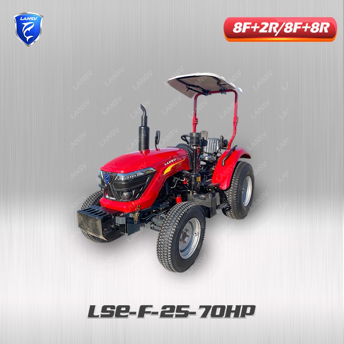 LANSU 50hp 4WD Trator Tractor Tractor-močan pogon na vsa kolesa za učinkovito nego trate v sadovnjakih/kmetijah